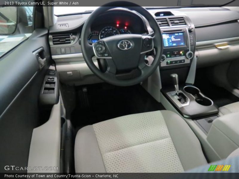 Super White / Ash 2013 Toyota Camry LE
