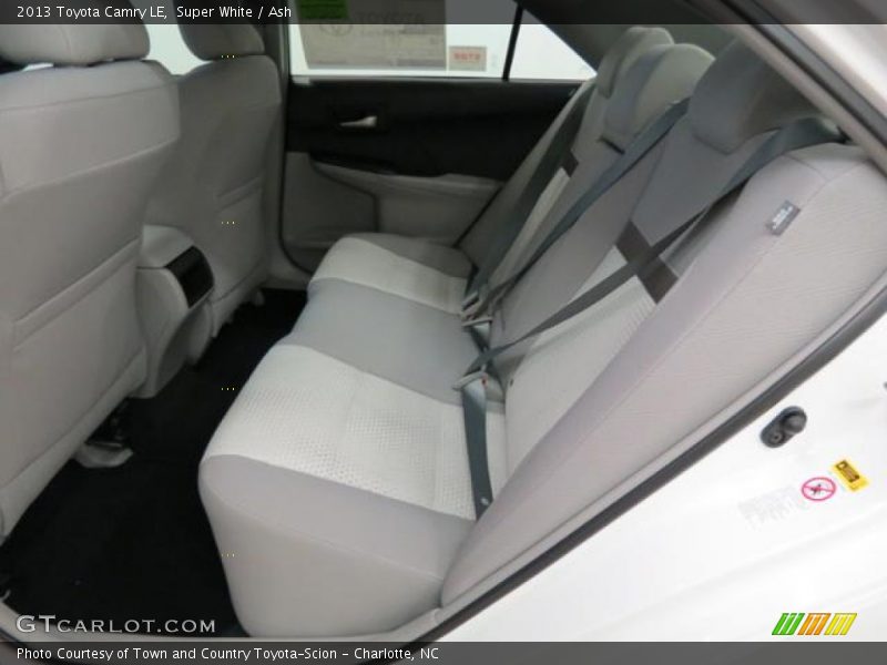 Super White / Ash 2013 Toyota Camry LE