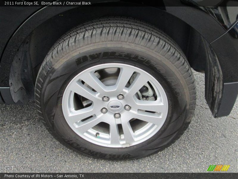 Ebony Black / Charcoal Black 2011 Ford Edge SE