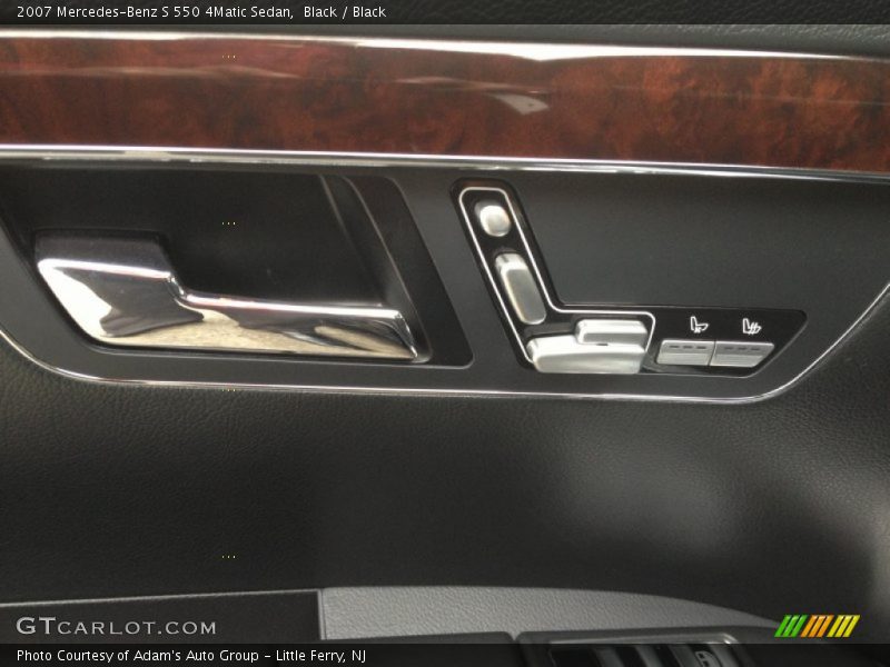 Black / Black 2007 Mercedes-Benz S 550 4Matic Sedan
