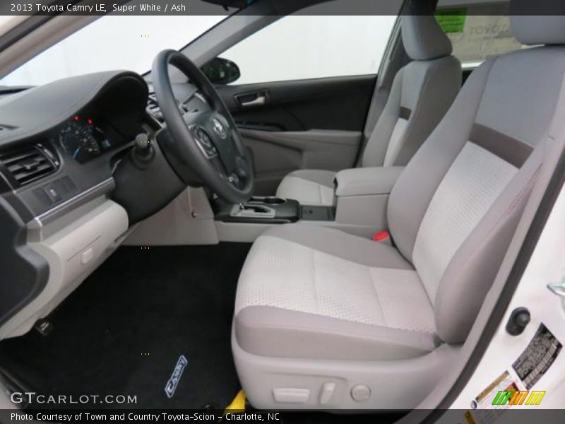 Super White / Ash 2013 Toyota Camry LE