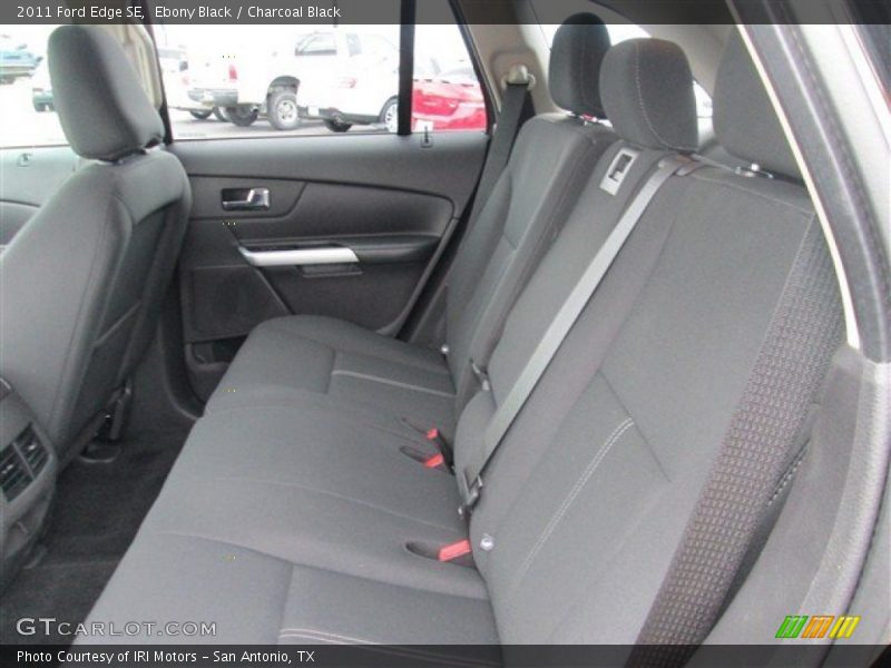 Ebony Black / Charcoal Black 2011 Ford Edge SE
