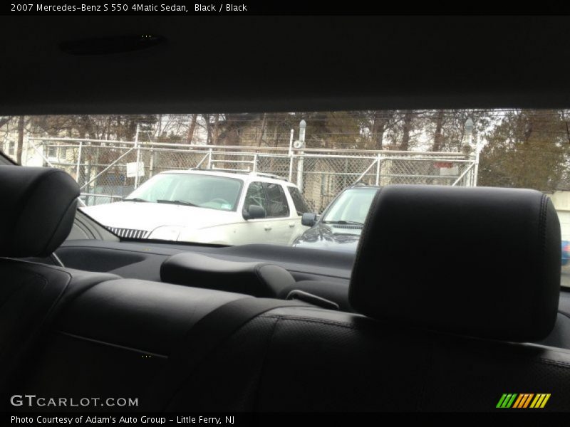 Black / Black 2007 Mercedes-Benz S 550 4Matic Sedan