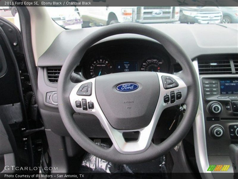 Ebony Black / Charcoal Black 2011 Ford Edge SE
