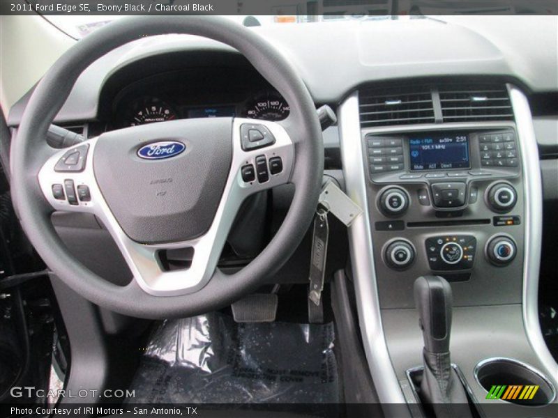 Ebony Black / Charcoal Black 2011 Ford Edge SE