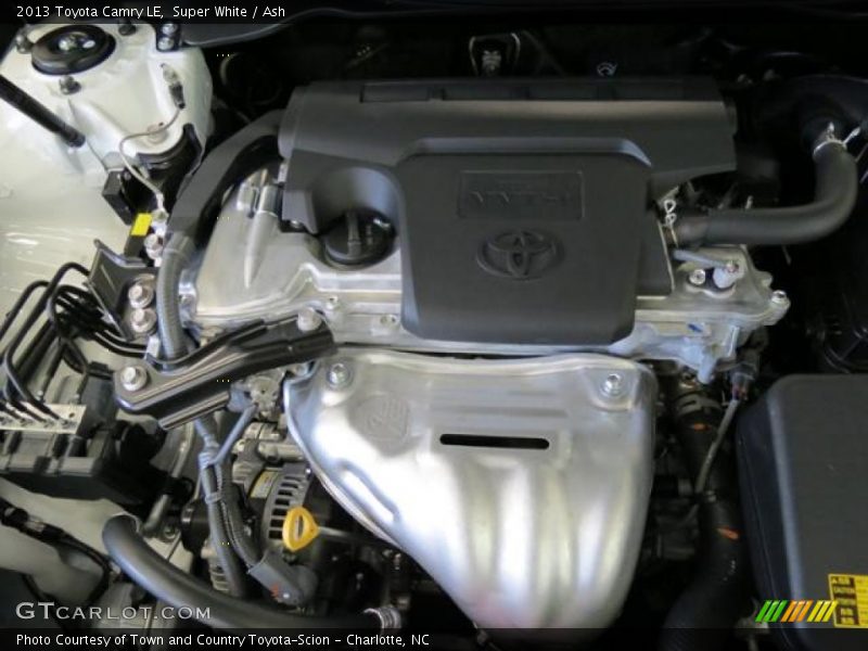 Super White / Ash 2013 Toyota Camry LE