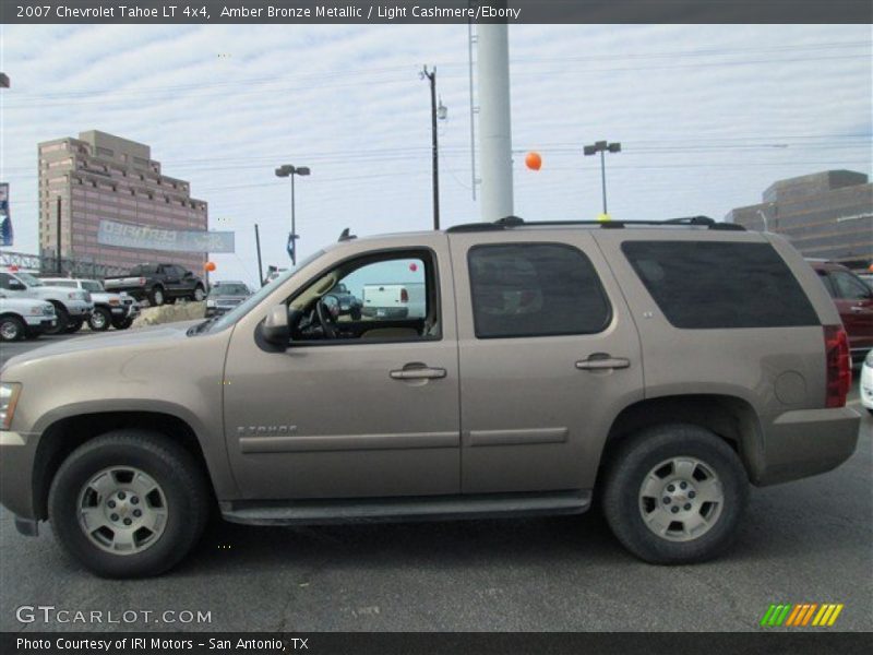 Amber Bronze Metallic / Light Cashmere/Ebony 2007 Chevrolet Tahoe LT 4x4