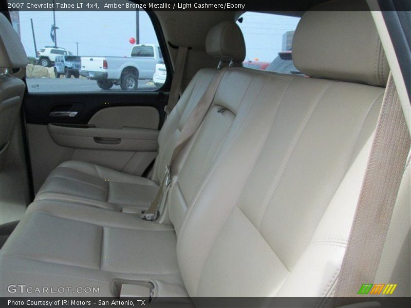 Amber Bronze Metallic / Light Cashmere/Ebony 2007 Chevrolet Tahoe LT 4x4