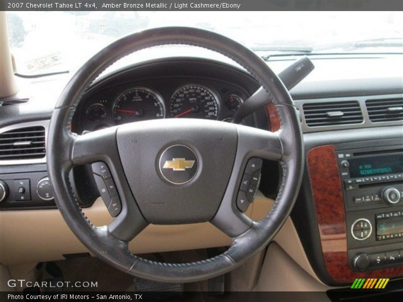 Amber Bronze Metallic / Light Cashmere/Ebony 2007 Chevrolet Tahoe LT 4x4