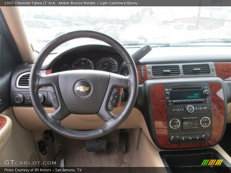 Amber Bronze Metallic / Light Cashmere/Ebony 2007 Chevrolet Tahoe LT 4x4