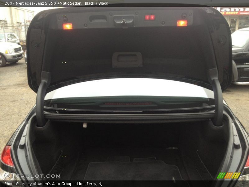 Black / Black 2007 Mercedes-Benz S 550 4Matic Sedan