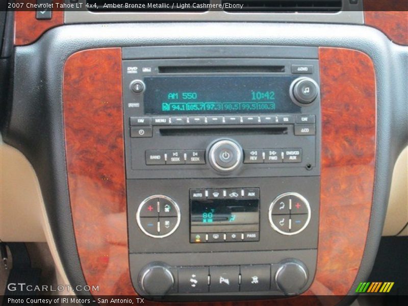 Amber Bronze Metallic / Light Cashmere/Ebony 2007 Chevrolet Tahoe LT 4x4