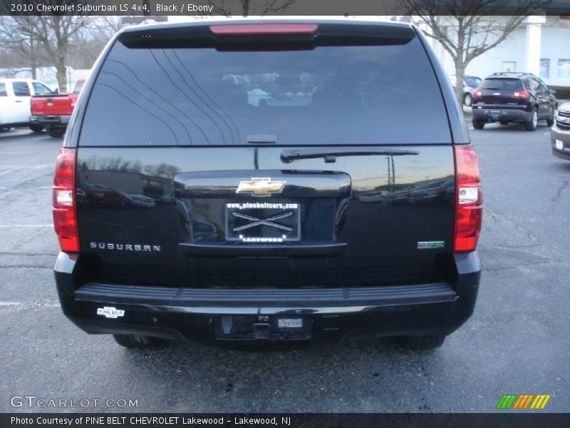 Black / Ebony 2010 Chevrolet Suburban LS 4x4