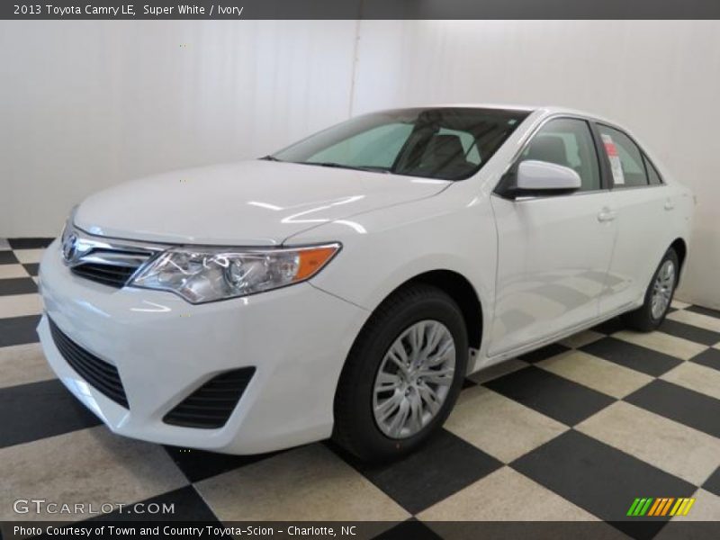 Super White / Ivory 2013 Toyota Camry LE
