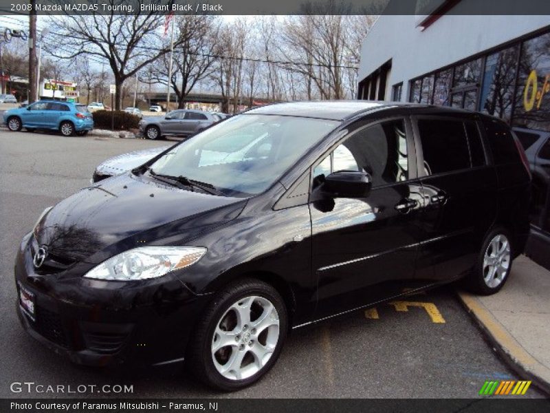 Brilliant Black / Black 2008 Mazda MAZDA5 Touring