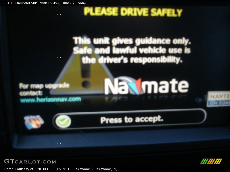 Black / Ebony 2010 Chevrolet Suburban LS 4x4