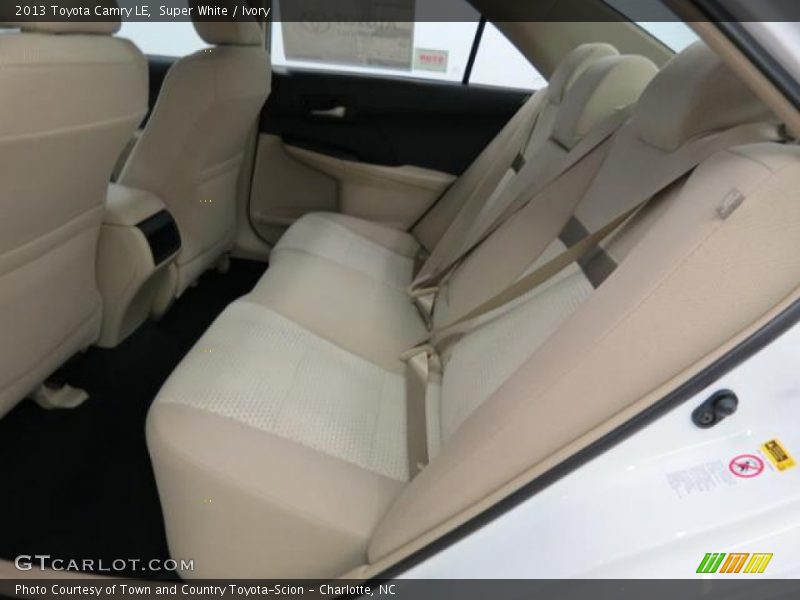 Super White / Ivory 2013 Toyota Camry LE