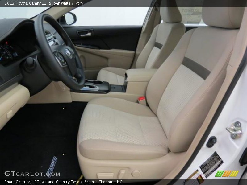 Super White / Ivory 2013 Toyota Camry LE