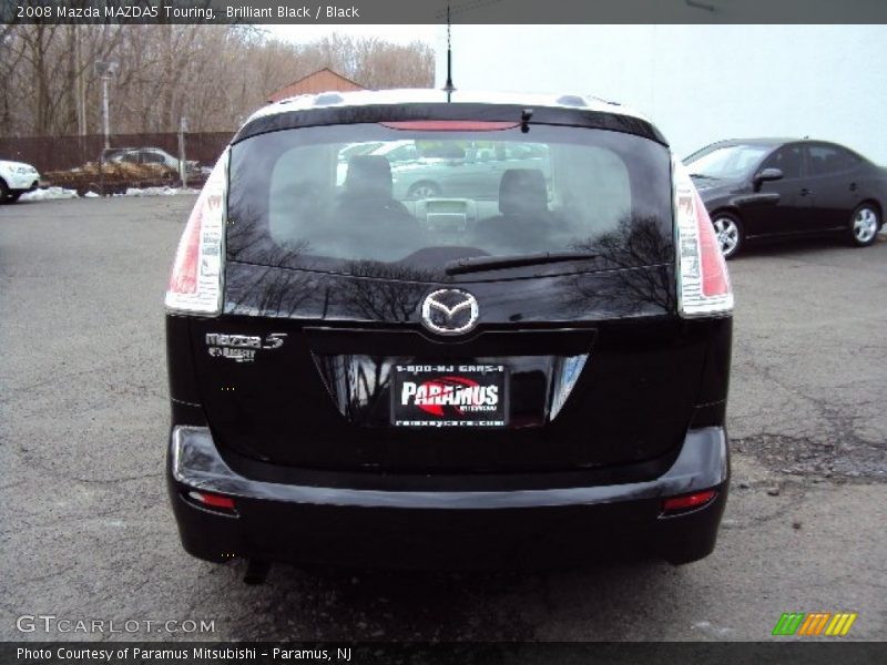 Brilliant Black / Black 2008 Mazda MAZDA5 Touring