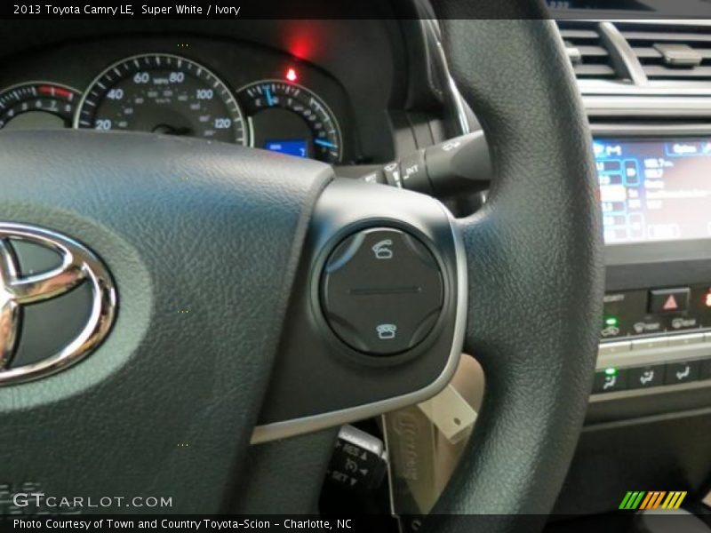 Super White / Ivory 2013 Toyota Camry LE