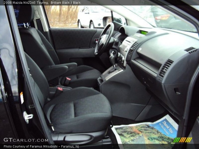 Brilliant Black / Black 2008 Mazda MAZDA5 Touring