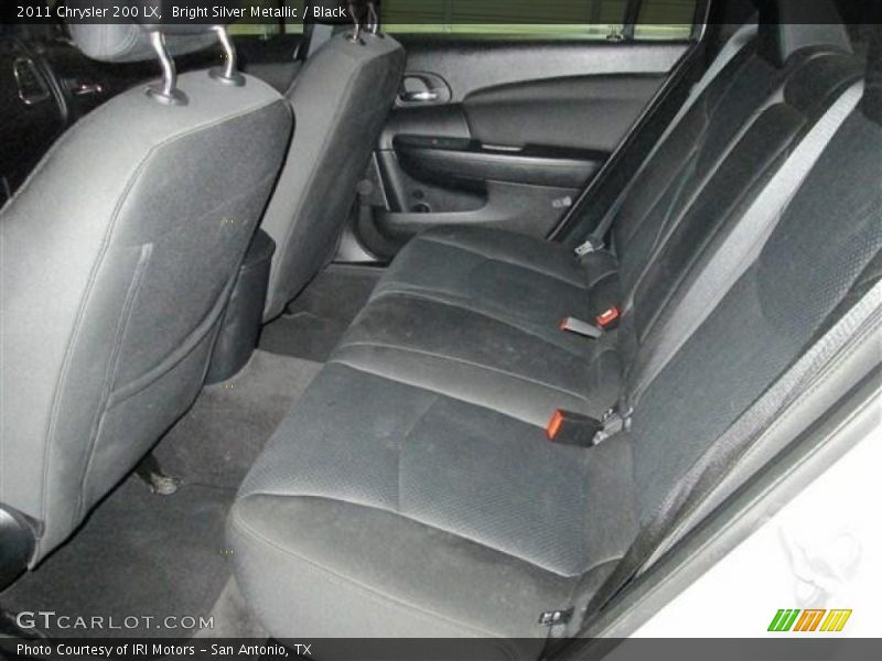 Bright Silver Metallic / Black 2011 Chrysler 200 LX