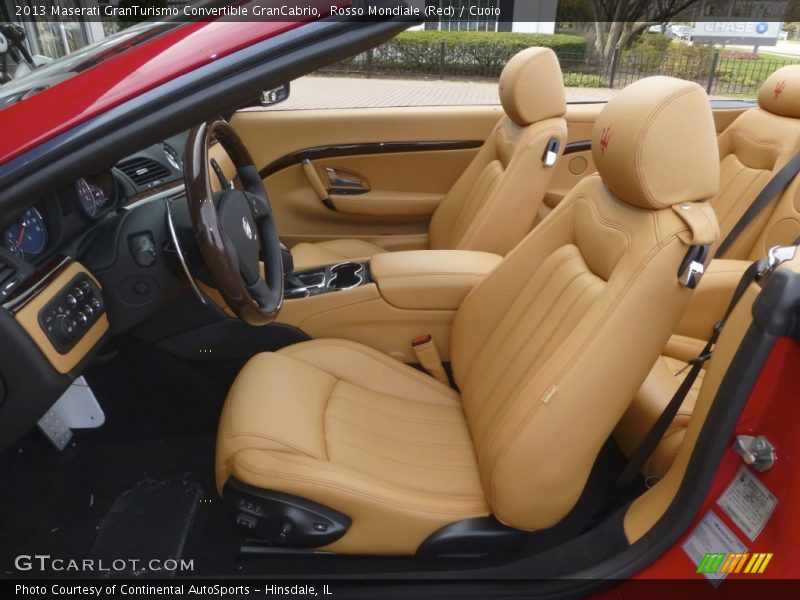  2013 GranTurismo Convertible GranCabrio Cuoio Interior