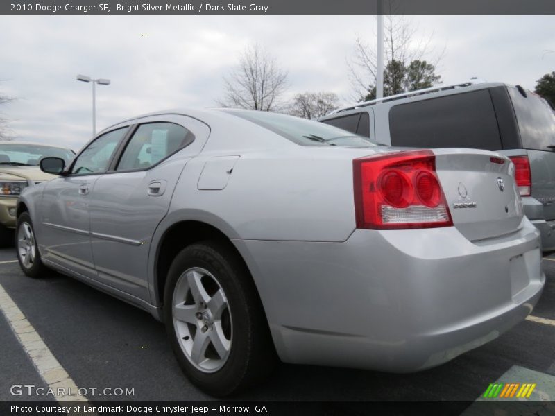 Bright Silver Metallic / Dark Slate Gray 2010 Dodge Charger SE