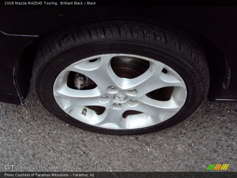 Brilliant Black / Black 2008 Mazda MAZDA5 Touring