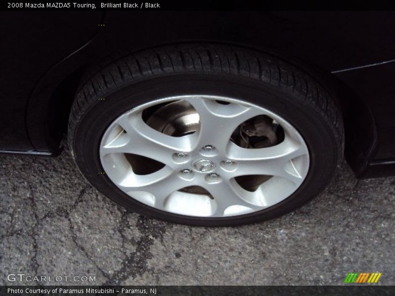 Brilliant Black / Black 2008 Mazda MAZDA5 Touring