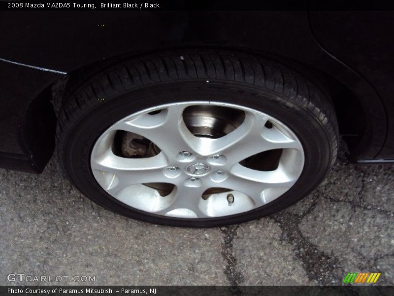 Brilliant Black / Black 2008 Mazda MAZDA5 Touring