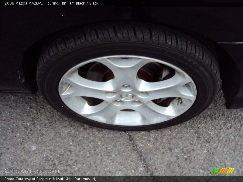 Brilliant Black / Black 2008 Mazda MAZDA5 Touring