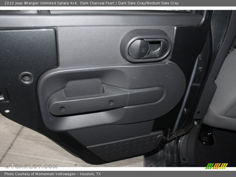 Dark Charcoal Pearl / Dark Slate Gray/Medium Slate Gray 2010 Jeep Wrangler Unlimited Sahara 4x4