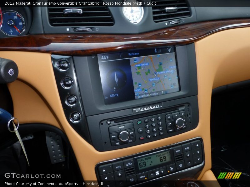 Navigation of 2013 GranTurismo Convertible GranCabrio