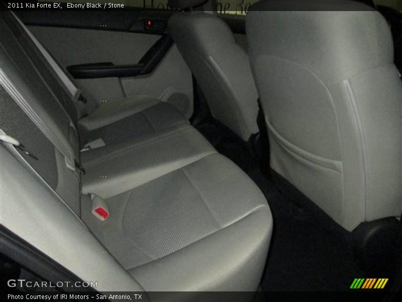 Ebony Black / Stone 2011 Kia Forte EX