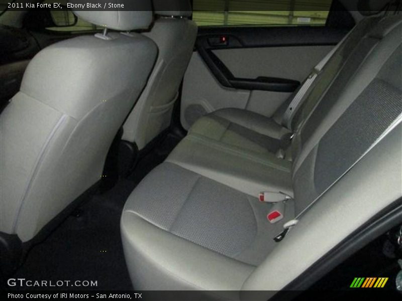 Ebony Black / Stone 2011 Kia Forte EX