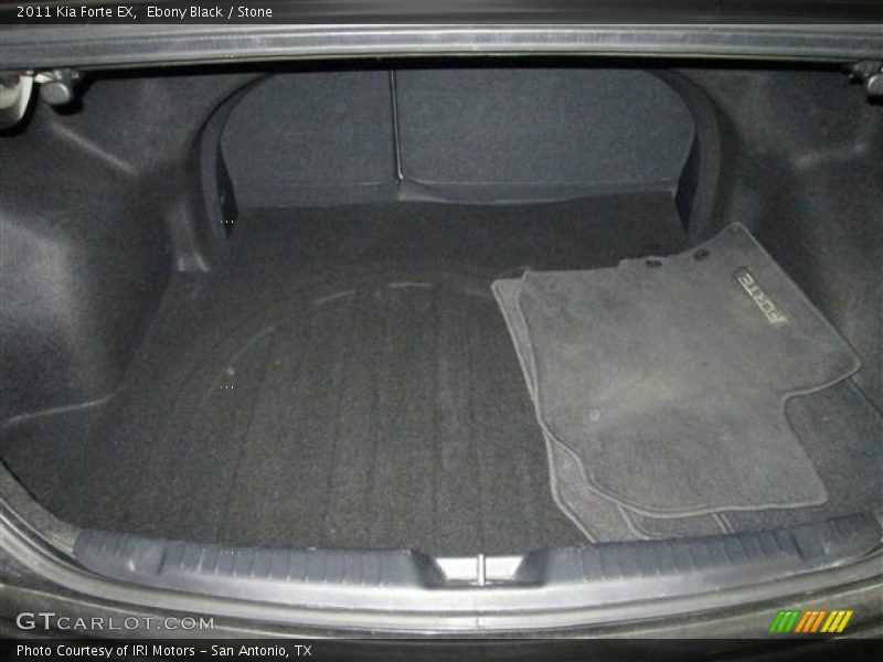 Ebony Black / Stone 2011 Kia Forte EX