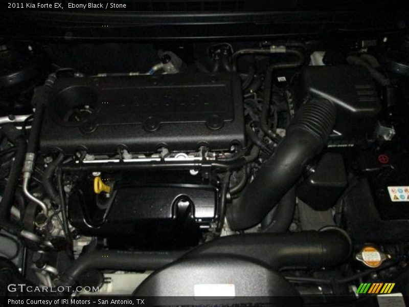Ebony Black / Stone 2011 Kia Forte EX