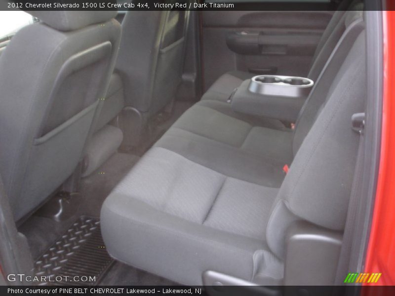 Victory Red / Dark Titanium 2012 Chevrolet Silverado 1500 LS Crew Cab 4x4