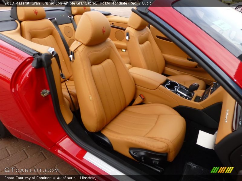 Front Seat of 2013 GranTurismo Convertible GranCabrio