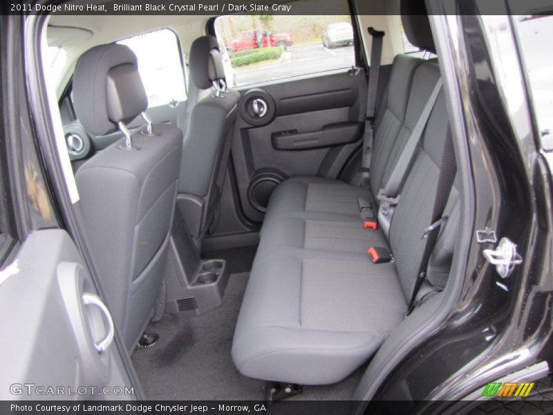 Brilliant Black Crystal Pearl / Dark Slate Gray 2011 Dodge Nitro Heat