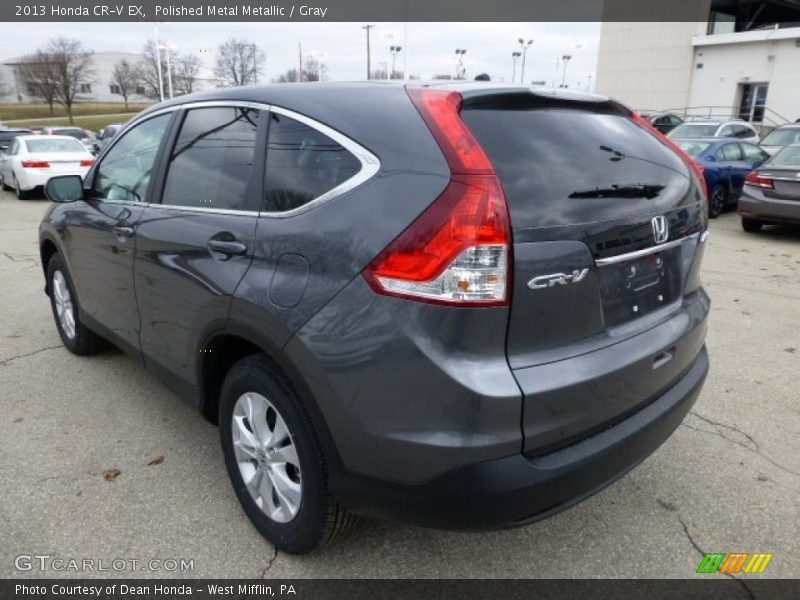 Polished Metal Metallic / Gray 2013 Honda CR-V EX