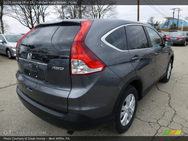 Polished Metal Metallic / Gray 2013 Honda CR-V EX