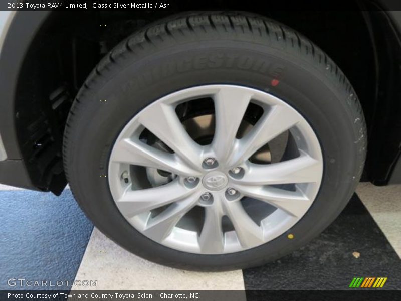 Classic Silver Metallic / Ash 2013 Toyota RAV4 Limited