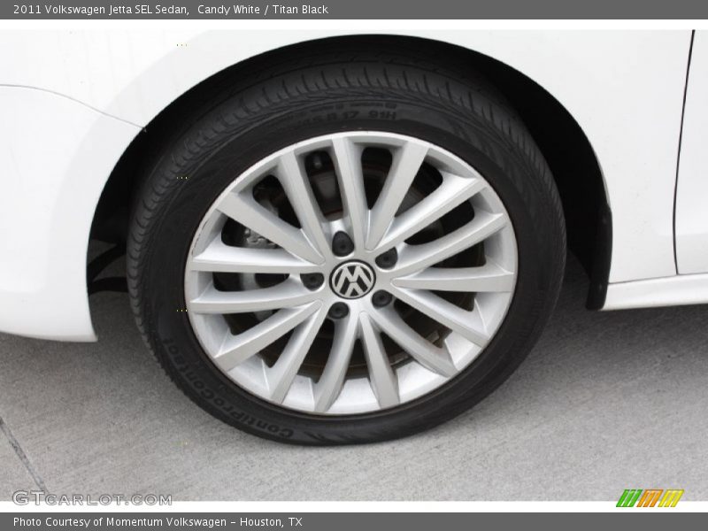 Candy White / Titan Black 2011 Volkswagen Jetta SEL Sedan