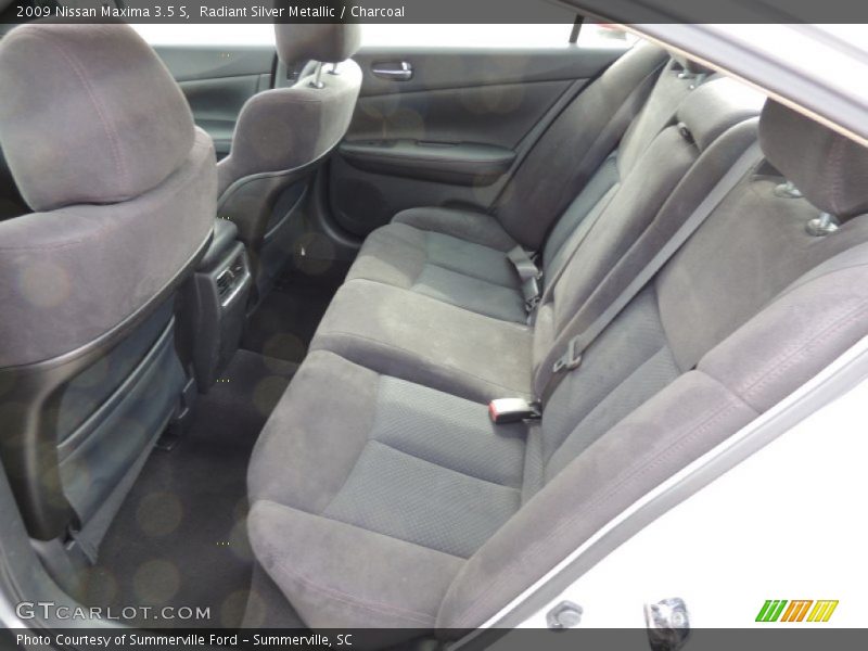 Radiant Silver Metallic / Charcoal 2009 Nissan Maxima 3.5 S