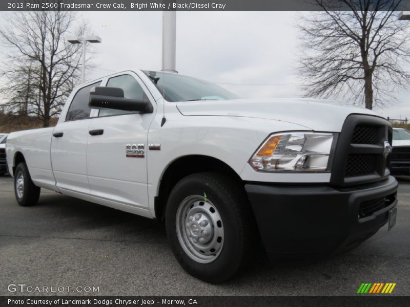 Front 3/4 View of 2013 2500 Tradesman Crew Cab
