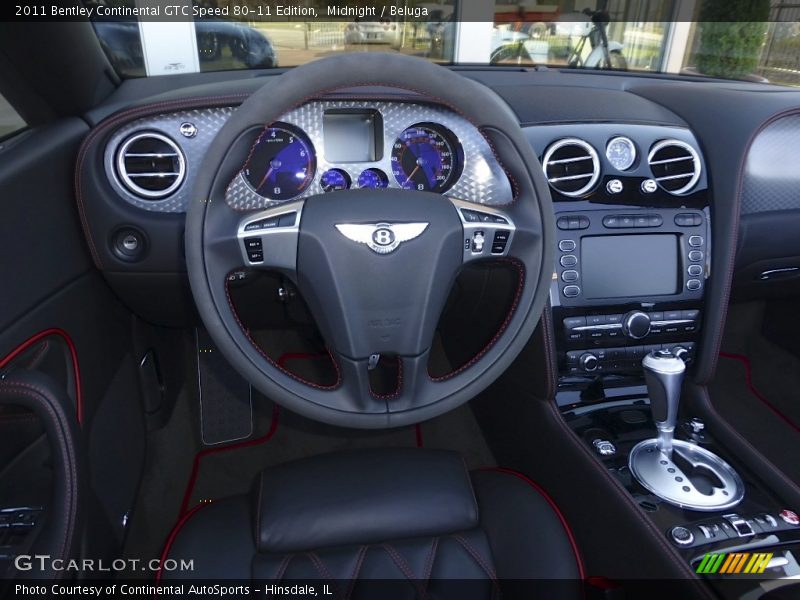 Dashboard of 2011 Continental GTC Speed 80-11 Edition