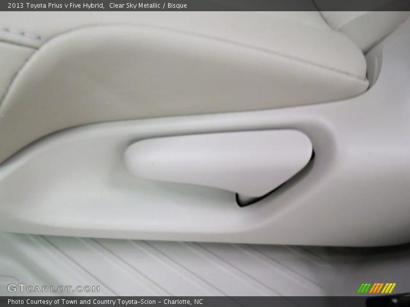 Clear Sky Metallic / Bisque 2013 Toyota Prius v Five Hybrid