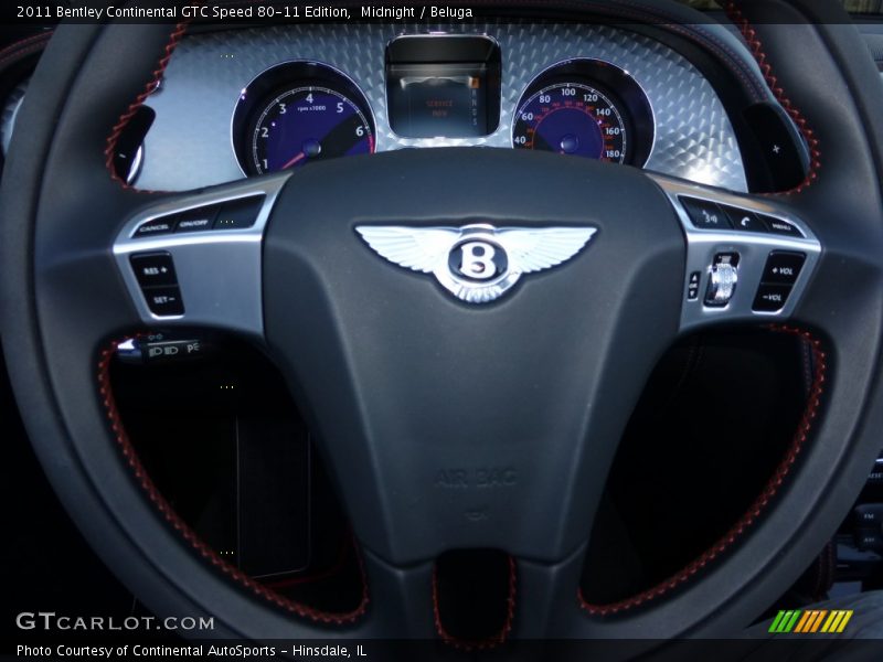  2011 Continental GTC Speed 80-11 Edition Steering Wheel